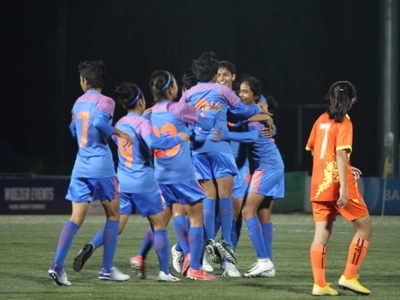 SAFF U-15 Women's Championship: India crush Bhutan 10-1, enter final