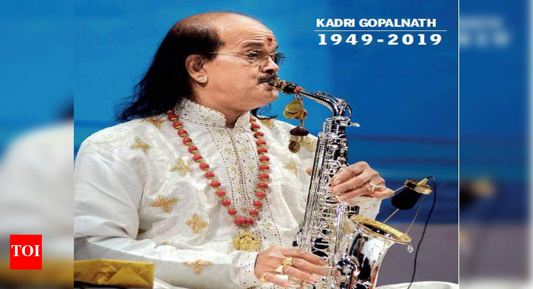Carnatic music will miss its Saxophone Chennai News Times of India