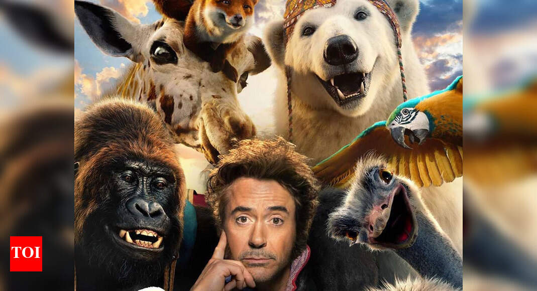 Dolittle Poster Iron Man A K A Robert Downey Jr Turns A Doctor English Movie News Times Of India