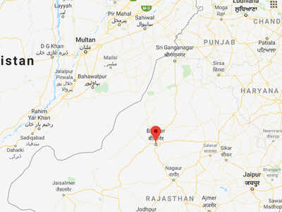 Jaipur To Bikaner Distance By Road Earthquake In Bikaner Today: Magnitude-4.5 Earthquake Hits Rajasthan's  Bikaner | Jodhpur News - Times Of India