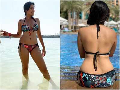 Kamya Panjabi posts bikini pictures, enjoys pool time in Dubai