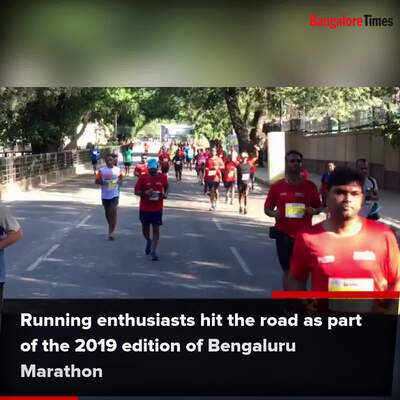 Bengalureans participate in this early morning marathon