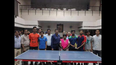Nagpur University Inter-College Table Tennis: Raisoni College paddlers complete hat-trick of titles