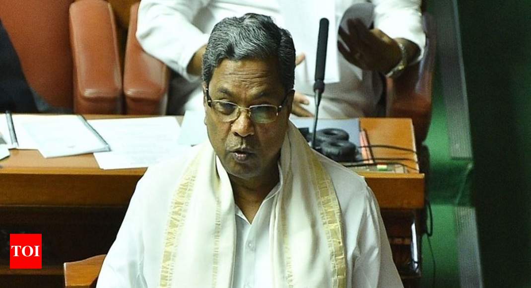 56-inch chest fine, but PM must respond to problems: Siddaramaiah - Times of India