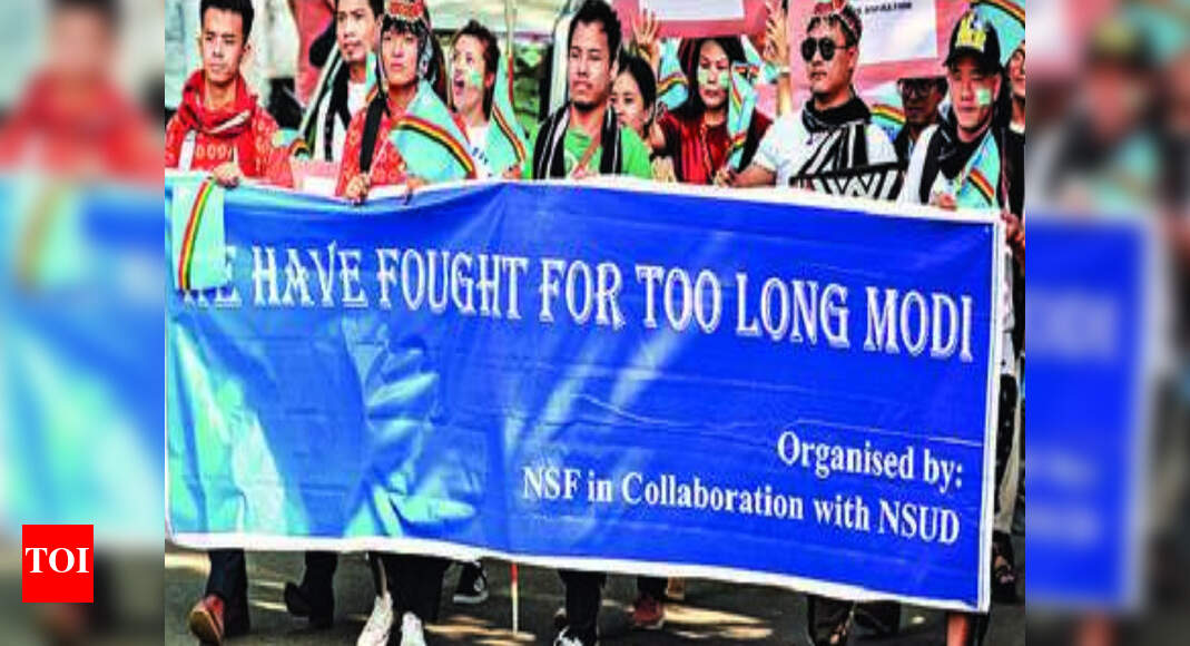Naga Hoho against 'imposed settlement' Guwahati News Times of India