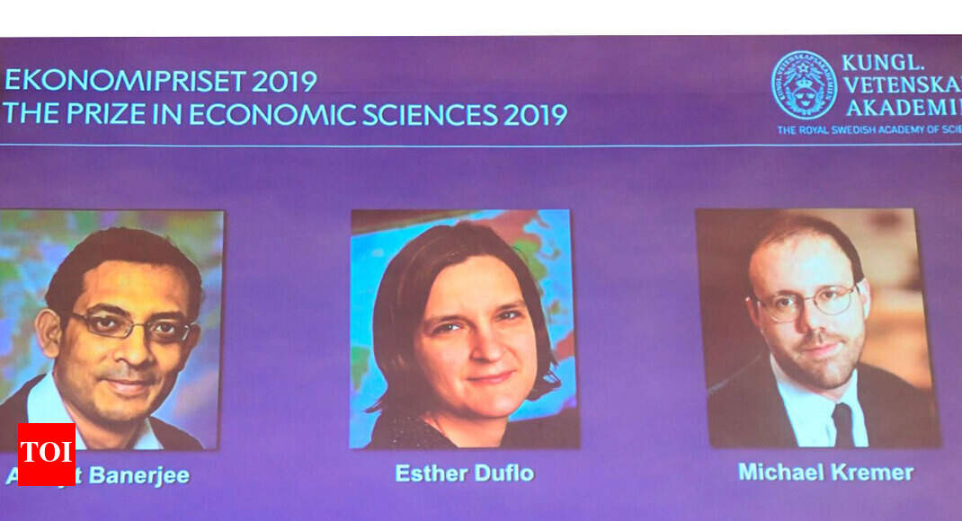 Indian-American Abhijit Banerjee, 2 others win 2019 economics Nobel