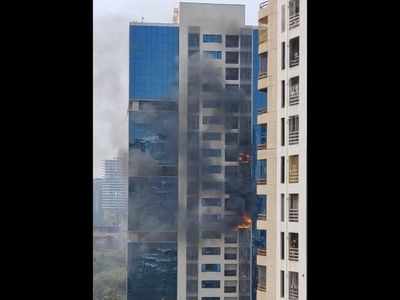 Fire in Mumbai today: Fire breaks out at 22-storey building in Andheri ...