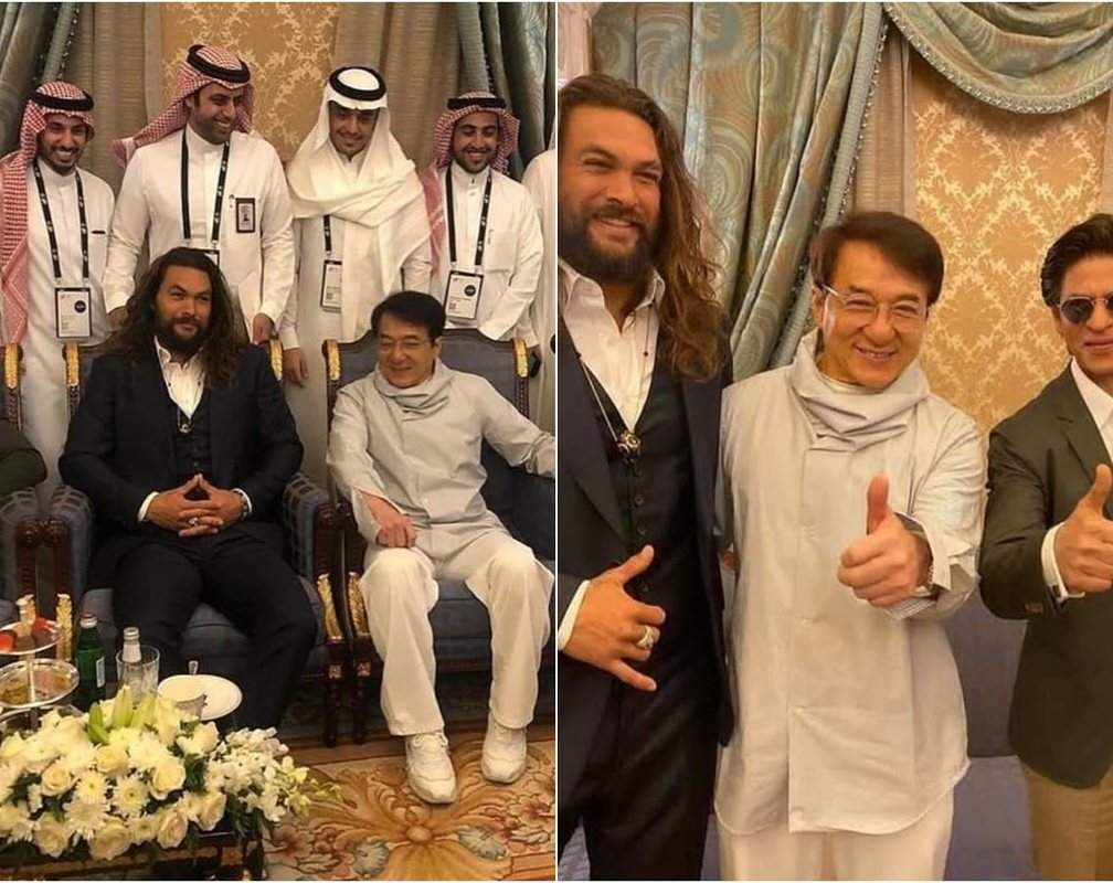 
Living legends in one frame! Shah Rukh Khan shares a laugh with Jackie Chan, Jean-Claude Van Damme, Jason Momoa in Riyadh
