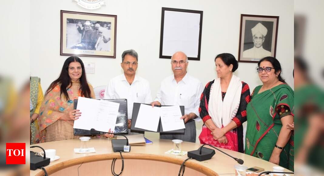 KU signs MoU with ICAR-CSSRI, Karnal for advancement in research - The ...