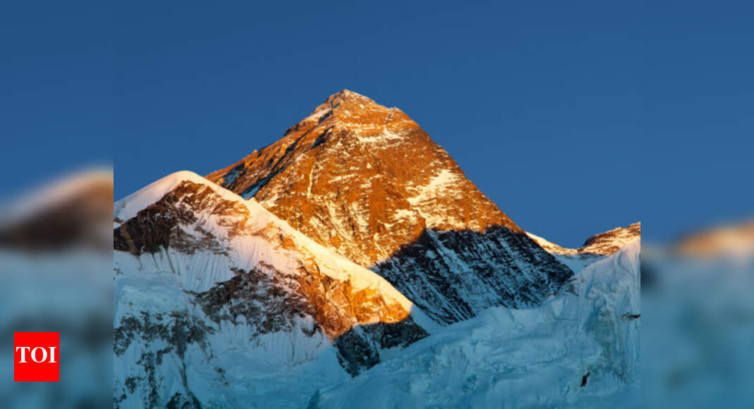 Nepal China Agree To Remeasure Height Of Mt Everest Times Of India