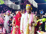 Inside pictures from Yeh Rishta Kya Kehlata Hai actress Mohena Kumari Singh’s royal wedding