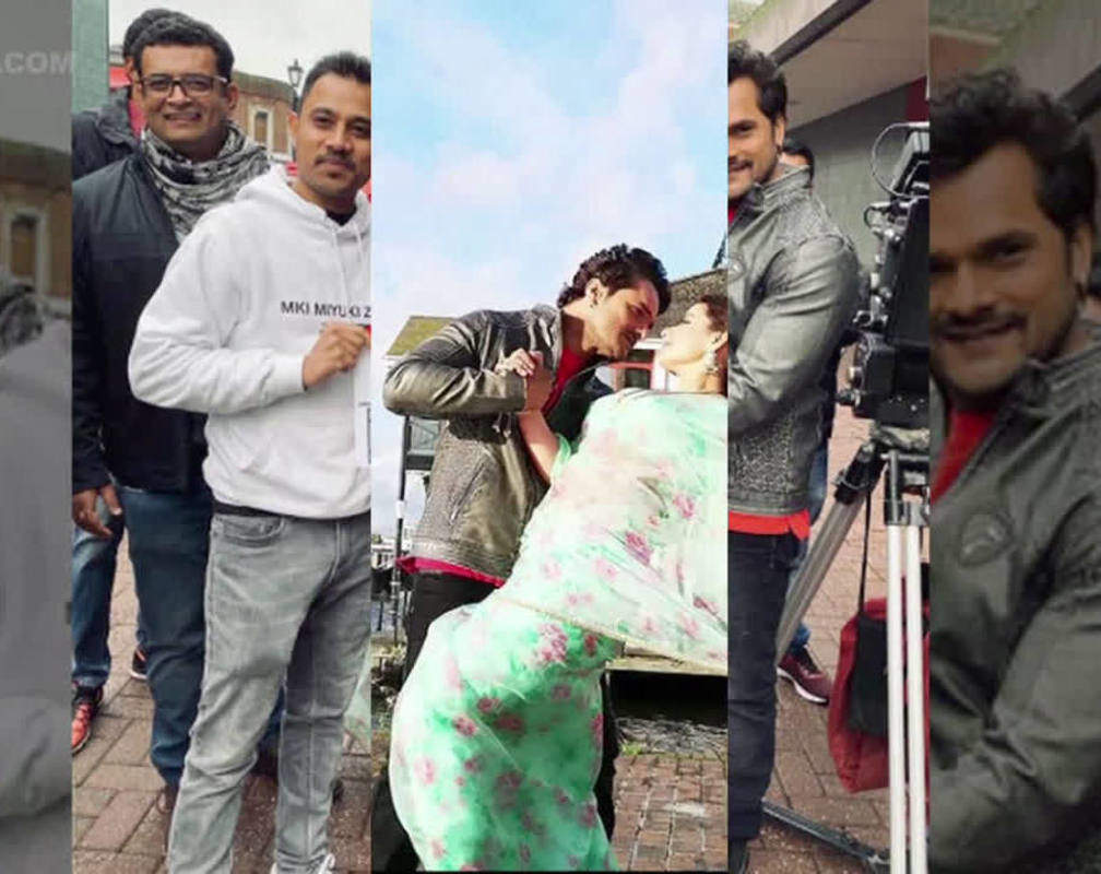 
Shooting of Khesari Lal Yada and Madhu Sharma starrer 'Balamuwa Kaise Tejab' underway in London
