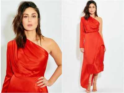 Photos: Kareena Kapoor Khan glowing in this radiant one-shoulder orange dress will leave you mesmerized