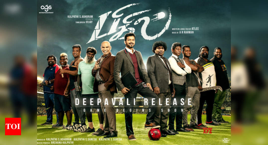 Bigil Censored With U A Certificate Film To Release On October 25 Tamil Movie News Times Of India