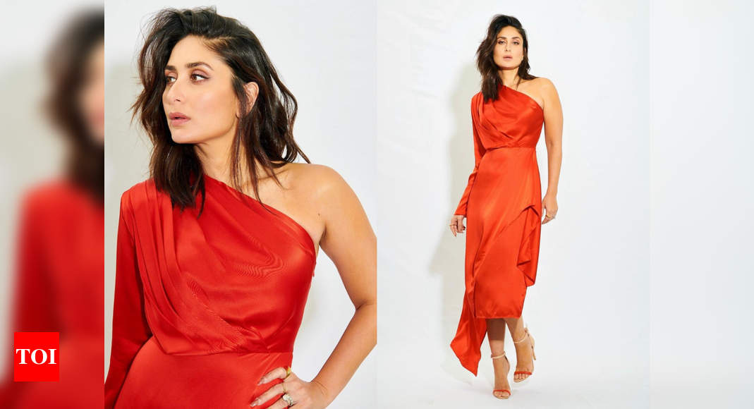 Kareena Kapoor Khan's One-shoulder RED Dress Is The Hottest Party ...