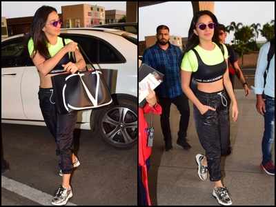 Kiara Advani's Louis Vuitton Solar Ray Steamer PM bag has a dash of Summer  neon