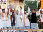 Rahul Gandhi holds election rallies in Maharashtra