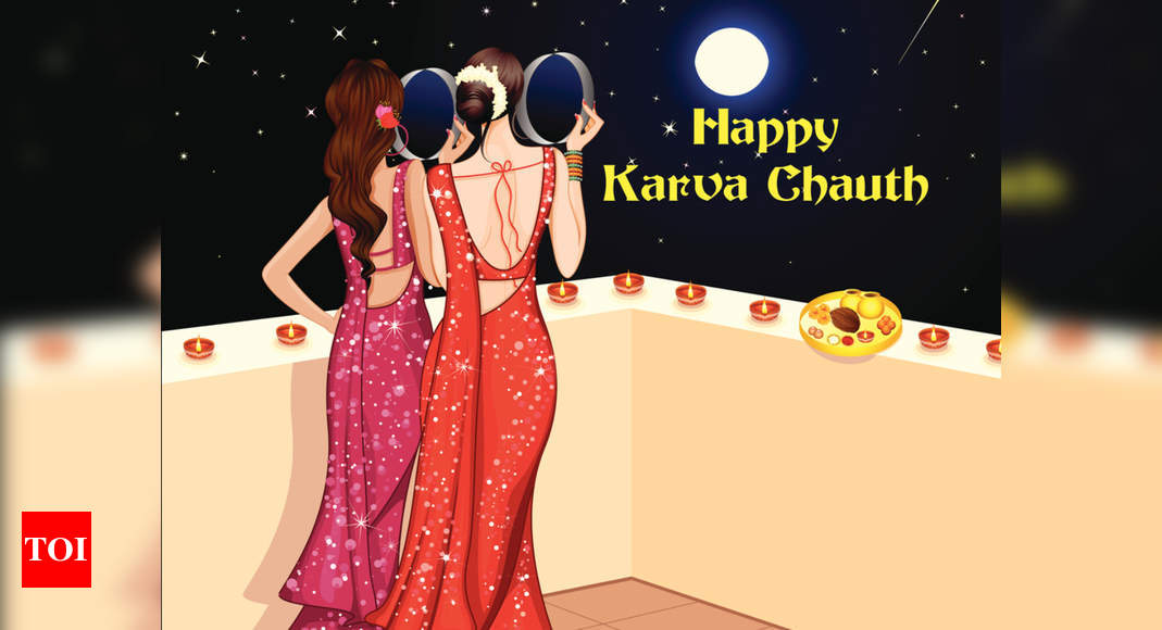 Karwa Chauth Moonrise Time Today Puja Timing And Puja Samagri Times Of India 3252
