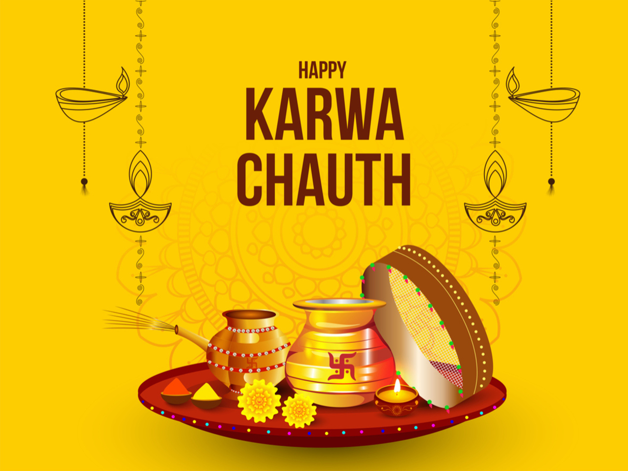 Happy Karwa Chauth 2022: Wishes, Messages, Quotes, Images, Photos, Facebook and WhatsApp status | - Times of India