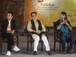 Manoj Bajpayee, Kiren Rijiju and Mohit Chauhan 