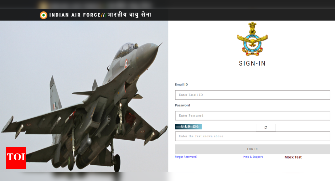 join indian air force result