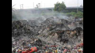 Waste burnt on Ghaziabad plot for 10 days, no action taken