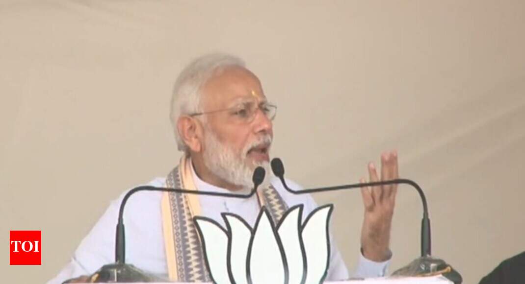 Article 370: PM hits out at oppn in Maha rally