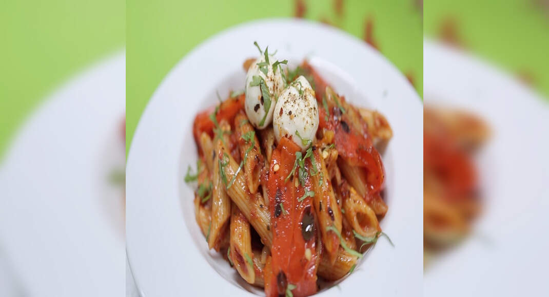 Penne Arabiatta Recipe: How to Make Penne Arabiatta Recipe | Homemade Penne Arabiatta Recipe