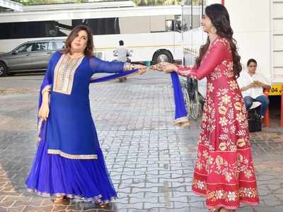Photos: Tabu and Farah Khan recreate some iconic Bollywood scenes and it is unmissable!