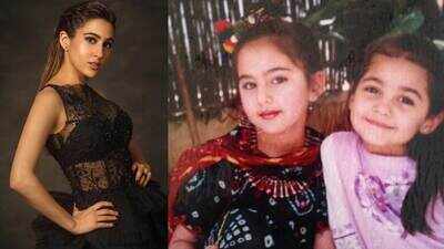 This is what Sara Ali Khan stole from 'first friend' Vedika Pinto 22 years ago!