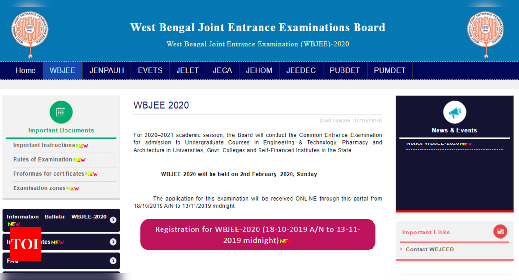 Wbjee result shop date 2020