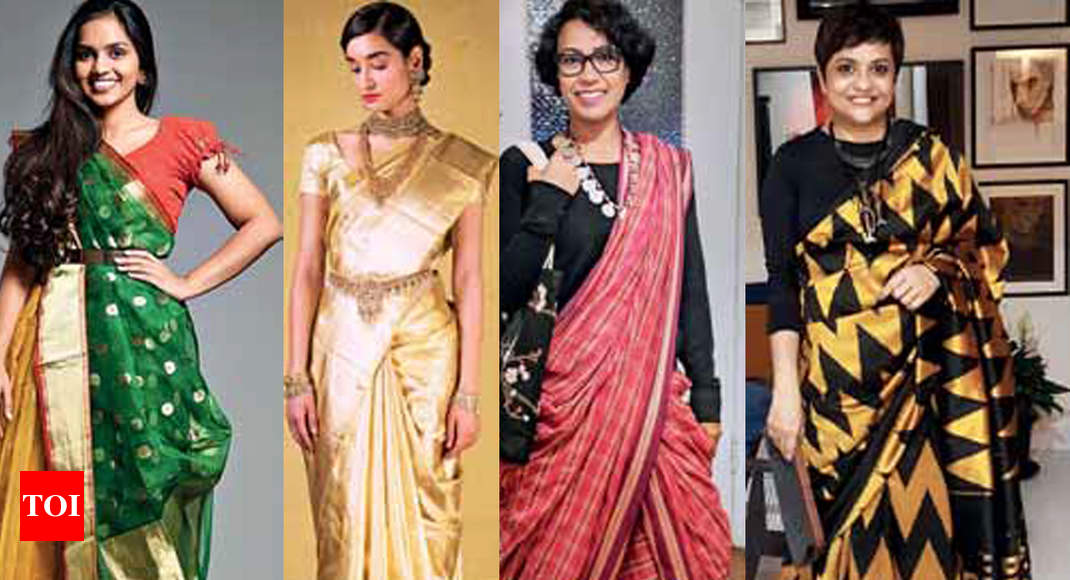 Traditional Saree Draping Styles From Different Parts Of India -  FashionShala