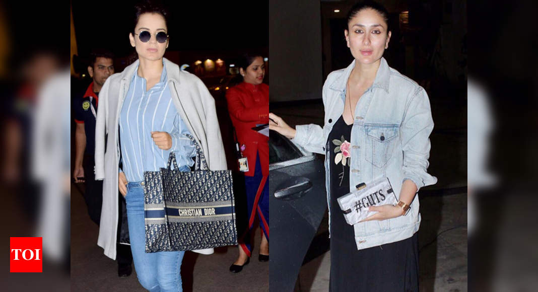 Kangana Ranaut's tote bag or Kareena Kapoor's clutch: What's you hangbag  personality - Times of India