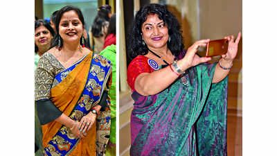 A fun-filled evening for these ladies in Prayagraj