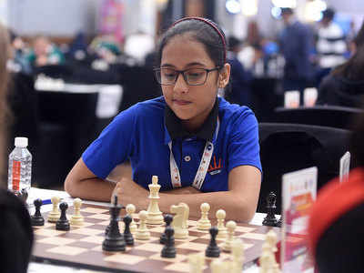 Divya does an encore, posts 98-move win over Mrudul in World Jr chess