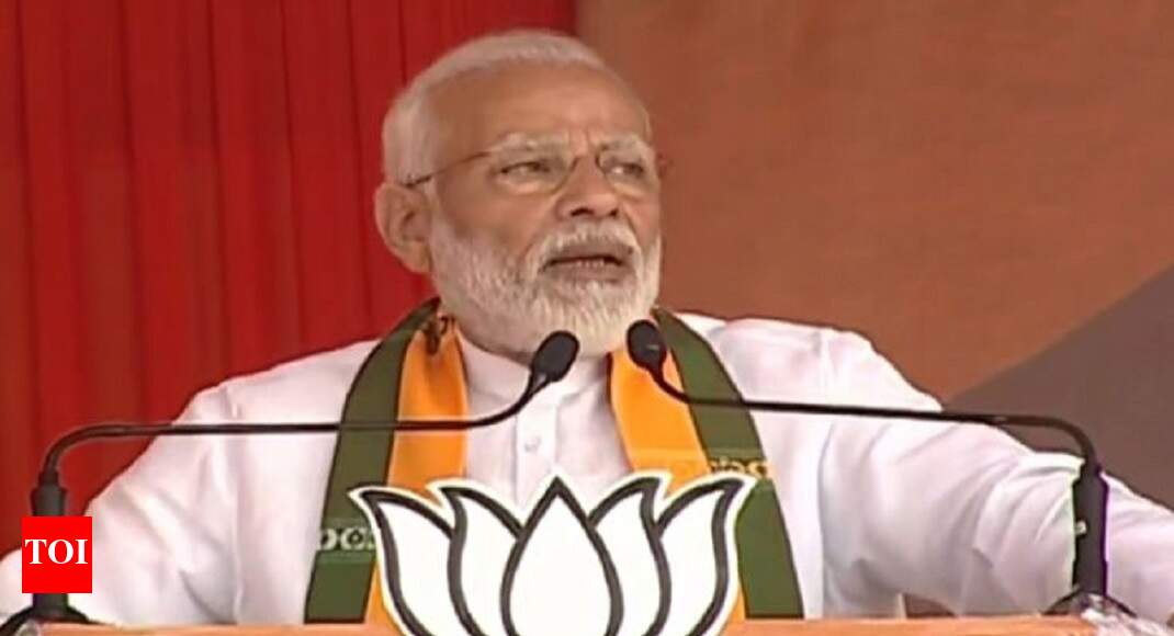 Cong destroyed nation with wrong policies: PM