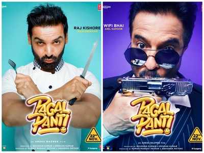 From John Abraham to Anil Kapoor; Here come the new character posters of team 'Pagalpanti'