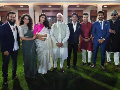 Use your reach to popularise Bapu's ideals: PM Modi to filmstars