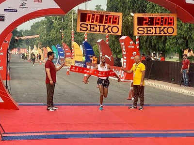 Andamlak Belihu, Tsehay Gemechu defend titles at Airtel Delhi Half Marathon