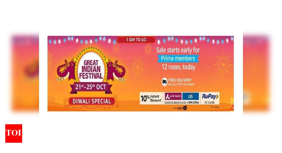 Amazon Diwali Sale is live for Prime members Top offers of the day