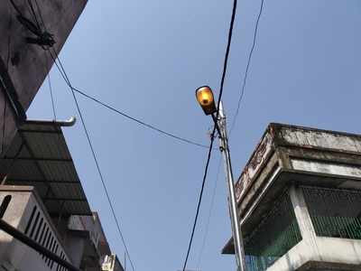 Wastage of power in broad daylight at Kasba