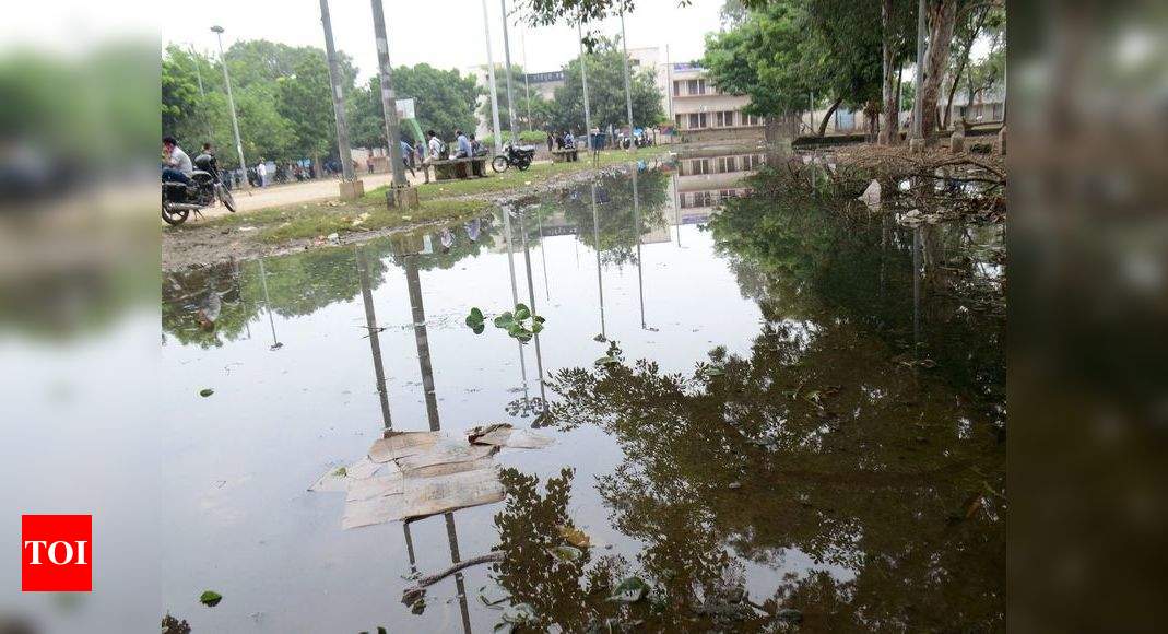 Patna waterlogging: Locals slam government, seek relief | Patna News ...