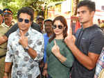 Maharashtra Assembly Elections 2019: Celebrities cast their vote