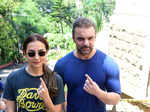 Bollywood celebrities voting pictures
