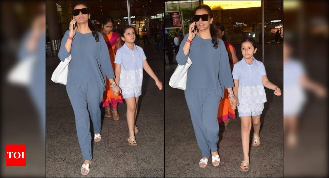 PHOTOS: Namrata Shirodkar And Her Cute Daughter Sitara Get Papped At ...