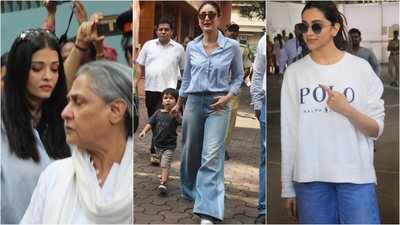 From Deepika Padukone to Aishwarya Rai Bachchan, celebs turn out in large numbers to cast their vote