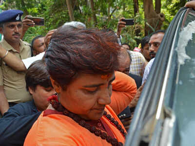 For BJP MP Pragya Thakur, Mahatma Gandhi is 'son of the nation'