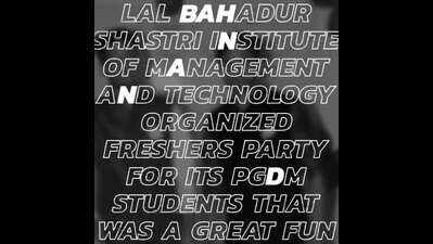 Fuchchas grooved on peppy Bollywood tracks at this fun-filled freshers party