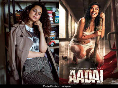 Kangana Ranaut to star in Hindi remake of Tamil thriller 'Aadai'? Here's  the truth | Hindi Movie News - Times of India