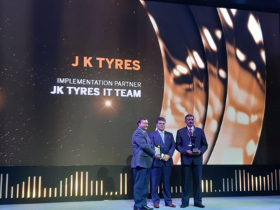 JK Tyre & Industries bags SAP ACE Awards for innovation in business re-modelling